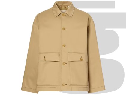 Uniqlo x MARNI Oversized Utility Jacket Asia Sizing Beige copy
