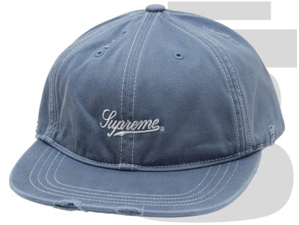 Sup. Heavy Chino 6 Panel Cap Dirty Indigo 1 2 scaled (1) copy