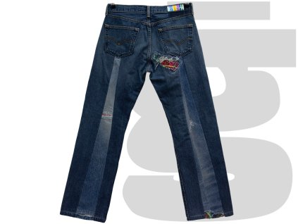 Brunclo Flare Jeans (Blue)