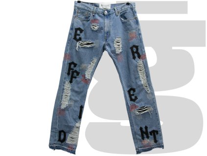 Different Studio Distressed Jeans (Blue)