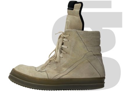 Rick Owens Geobasket (Blistered Suede Gum)