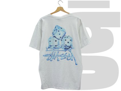 Stussy Melted Tee (White)