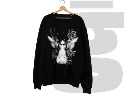 Trashbag Face Crewneck (Black)