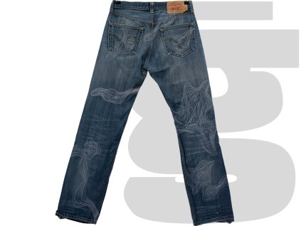Brunclo Topograph Jeans (Blue)