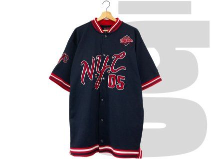FUBU NYC 04 Baseball Shirt (Navy)