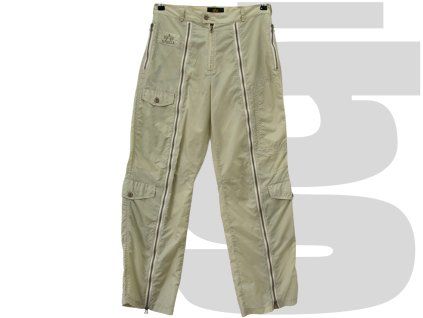 Alpha Industries Zipper Cargo Pants (Cream)