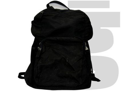Prada Nylon Backpack (Black)