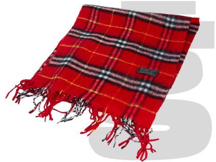 Burberry Wool Scarf (Red)