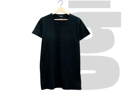 Balmain Logo Tee (Black)