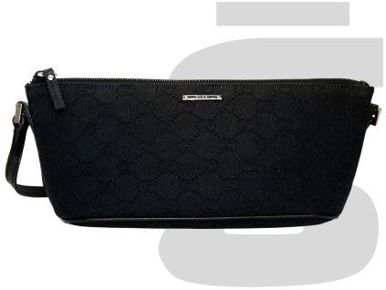 Gucci GG Canvas Pochette (Black)