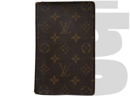 Louis Vuitton Monogram Card Wallet (Brown)