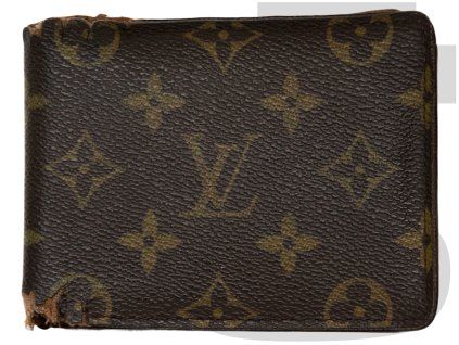 Louis Vuitton Monogram Flap Wallet (Brown)