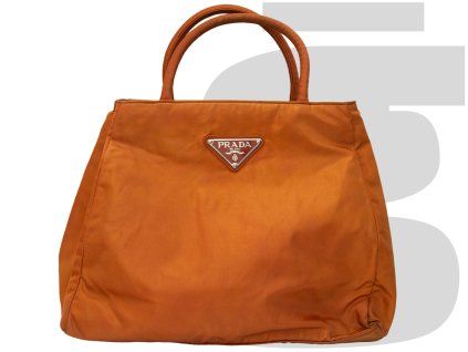 Prada Nylon Tote Bag (Orange)