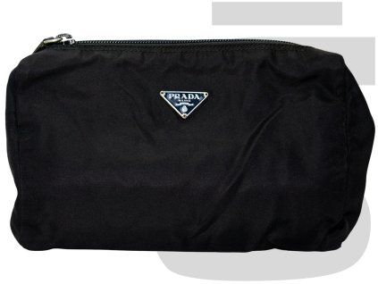 Prada Nylon Vela Pouch (Black)