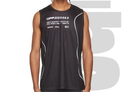 black and white active mesh tank top (1) copy