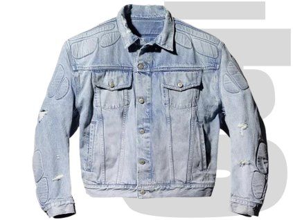 yeezy gap engineered by balenciaga padded jacket blue (1) copy