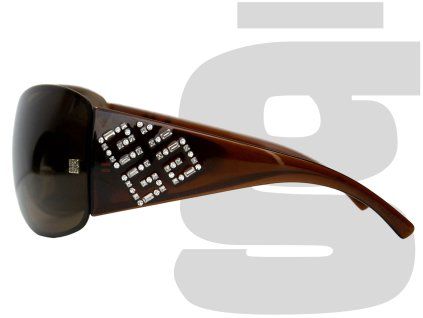 Givenchy SGV 218S Sunglasses (Brown)