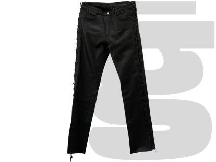 Highway 1 Premium Leather Pants (Black)