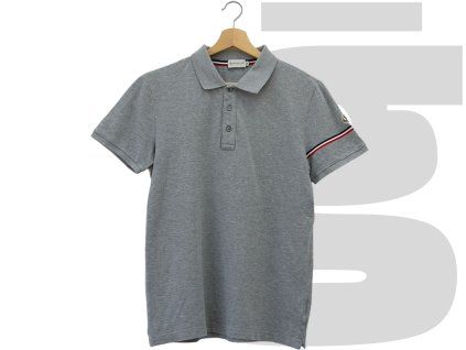 Moncler Polo Shirt (Grey)