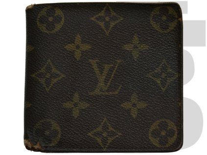 Louis Vuitton Monogram Flap Wallet (Brown)