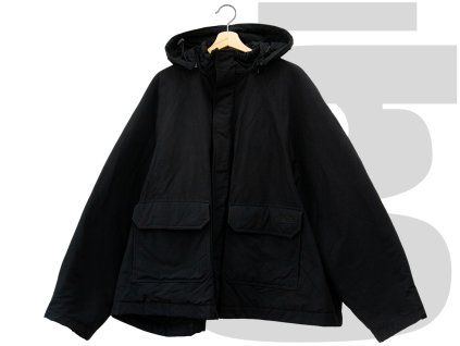 Balenciaga BB Icon Kick Parka (Black)