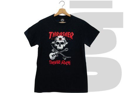 Thrasher Magazine Skull Tee (Black)