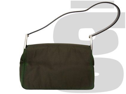 Prada Nylon Shoulder Bag (Green)