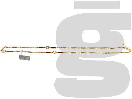 Givenchy Bijoux G Chain (Gold/Red)
