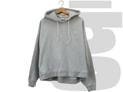 Closed 24/7 Cropped Hoodie (Grey)