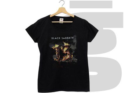 Black Sabbath 13 Wmns Tee (Black)