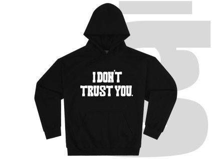 LIE HOODIE FRONT BLACK copy