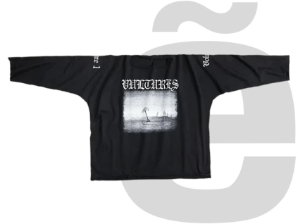 Yeezy Vultures Tracklist Longsleeve (Black)