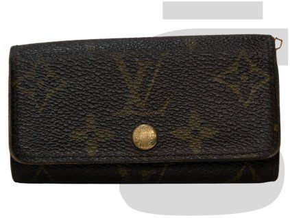 Louis Vuitton 4 Key Monogram Holder (Brown)