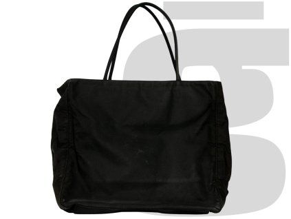 Prada Nylon Tote Bag (Black)