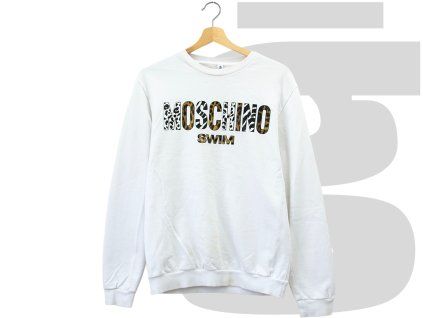 Moschino Swim Crewneck (White)