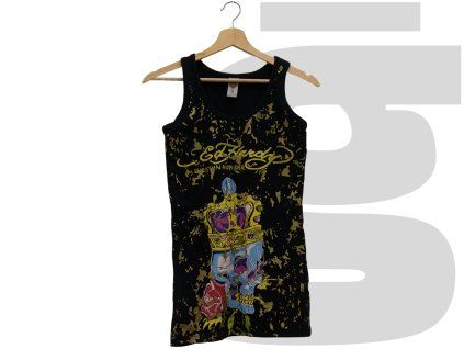 Ed Hardy Crown Tank Top (Black)
