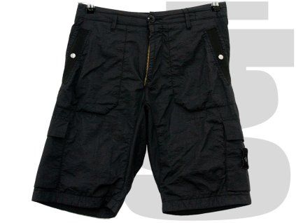 Stone Island Cargo Shorts (Black)