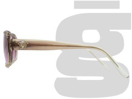 Versace DC635 Sunglasses (Transparent/Pink)