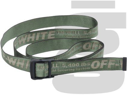 OFF WHITE Industrial Belt Green Grey copy