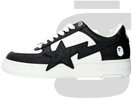Bape Sta Patch Low (Black/White)