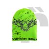 Branislav Dekrét Tribal Beanie (Neon Green)