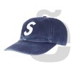 supreme pigment print s logo 6 panel fw23 navy 1 copy