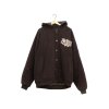 Avirex Hooded Flannel Jacket (Brown)
