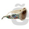 Christian Audigier Rhinestone Oversized Sunglasses (Pearl)