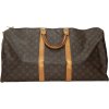 Louis Vuitton Keepall Bandoulière Monogram Duffle Bag (Brown)