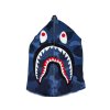 Bape x Paris PSG 1st Camo Shark Full Zip Hoodie (Blue Camo)
