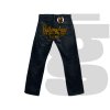 Bape Champion Logo Jeans (Blue)
