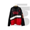 Scarface Faux Leather Jacket (Black/Red)