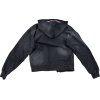 Dripoholics Zip Up Hoodie (Washed Black)
