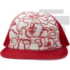Bape ABC Camo Mesh Trucker Cap (Red)